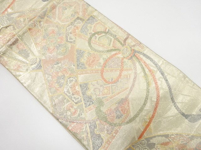 JAPANESE FUKURO OBI / SAGANISHIKI / WOVEN KUMIHIMO CORD PATTERN